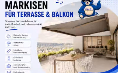 Aktuell 2 Markisen für Terrassen und Balkon